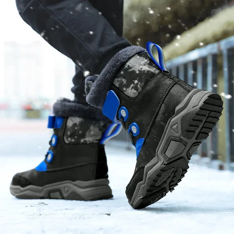 Breathable, Warm Outdoor Snow Boots for Kids Unisex