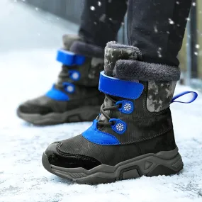 Breathable, Warm Outdoor Snow Boots for Kids Unisex