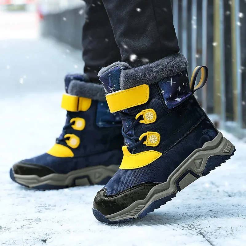 Breathable, Warm Outdoor Snow Boots for Kids Unisex