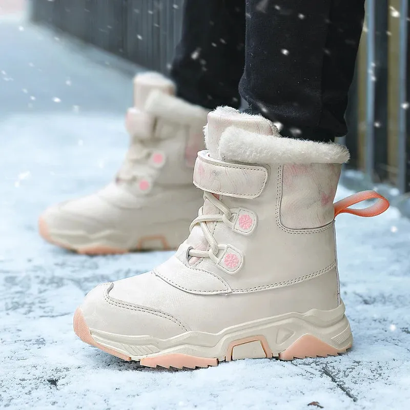 Breathable, Warm Outdoor Snow Boots for Kids Unisex