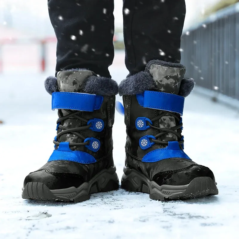Breathable, Warm Outdoor Snow Boots for Kids Unisex