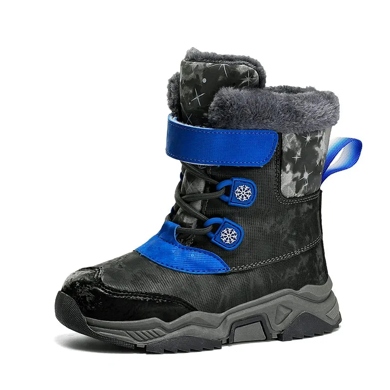 Breathable, Warm Outdoor Snow Boots for Kids Unisex