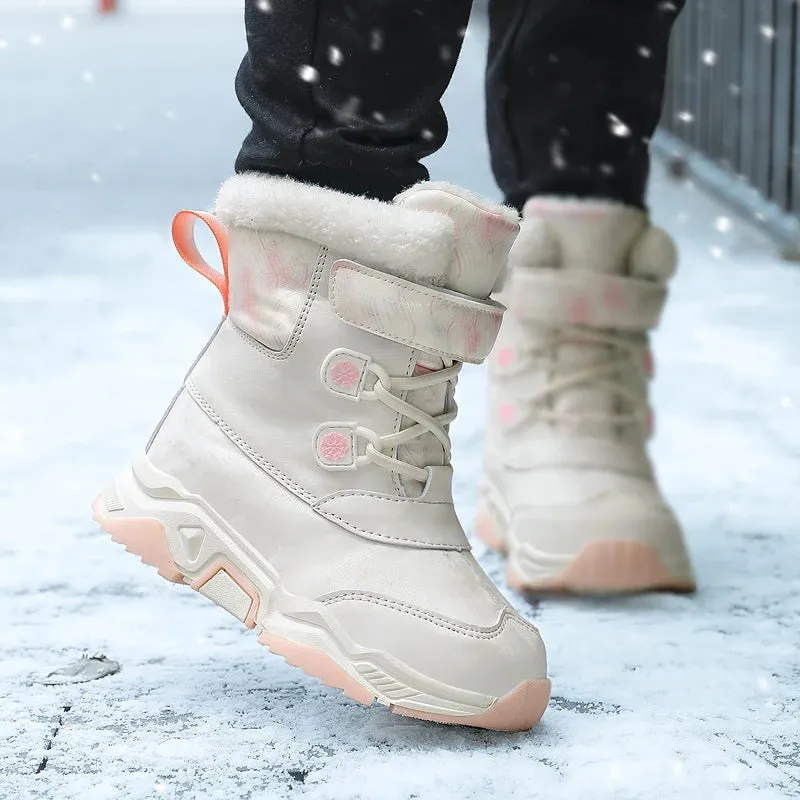 Breathable, Warm Outdoor Snow Boots for Kids Unisex