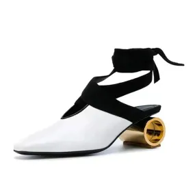 Classic Cross-tied Women's Party Pumps