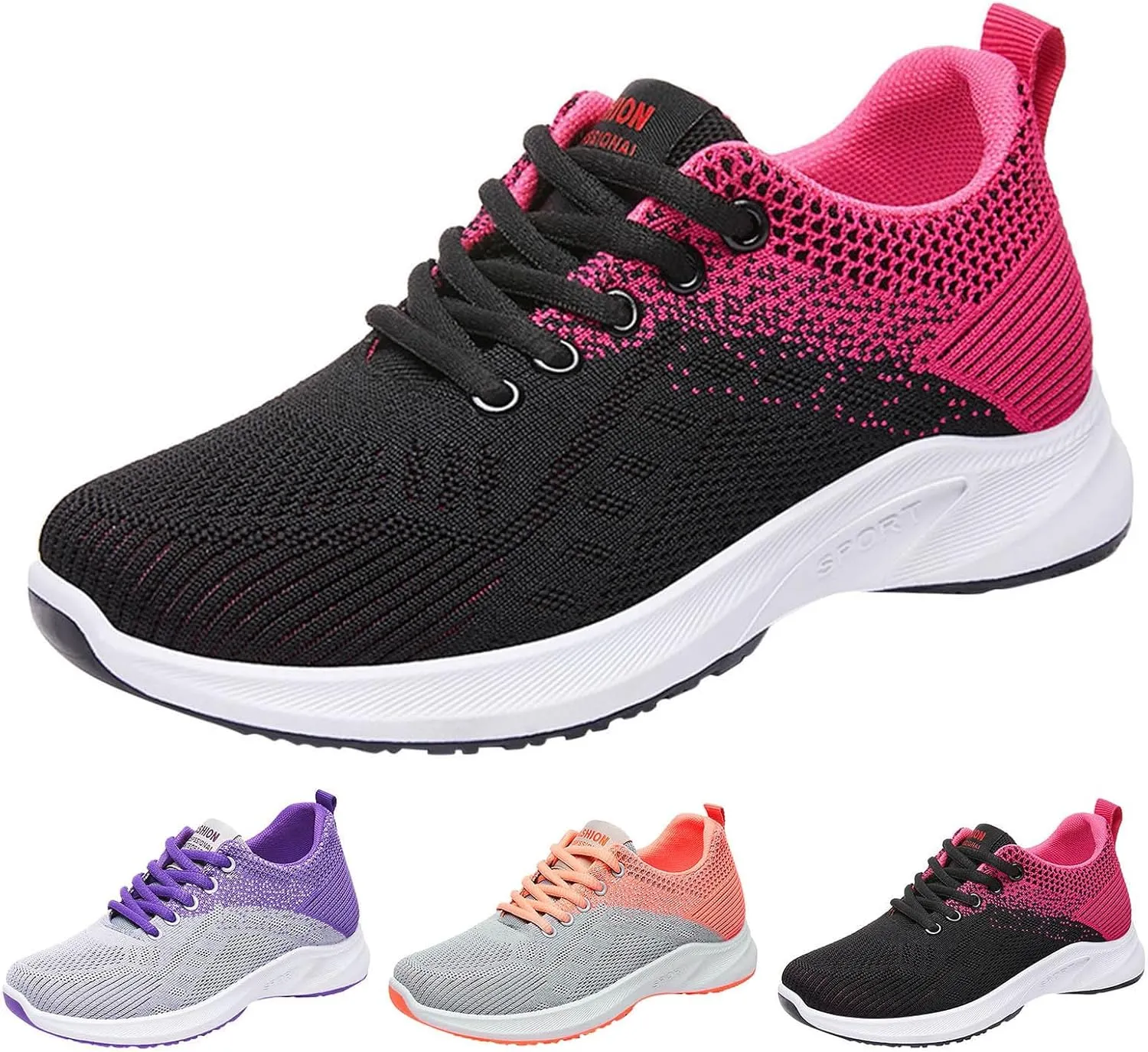 Comfortwear Ortho Shoes for Women Slip On Walking Active Cushion Tennis Breathable Gym Workout Cross Training Sneaker