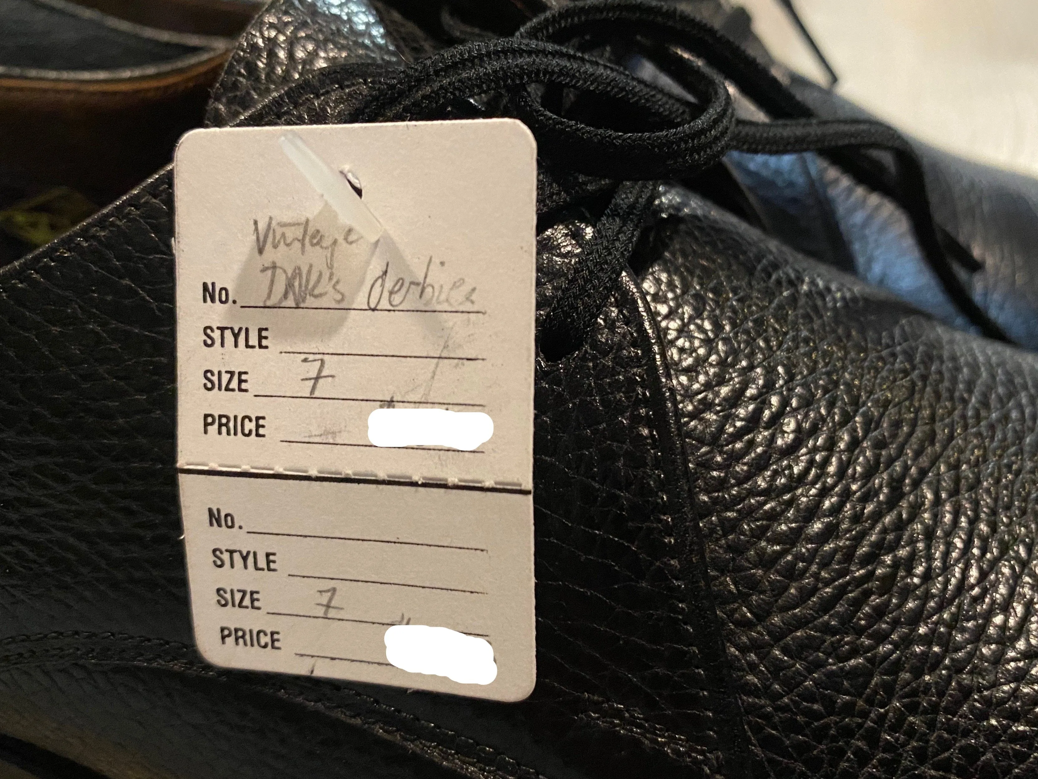 Dack's Derby Shoes 7M 39/40 (Canada)