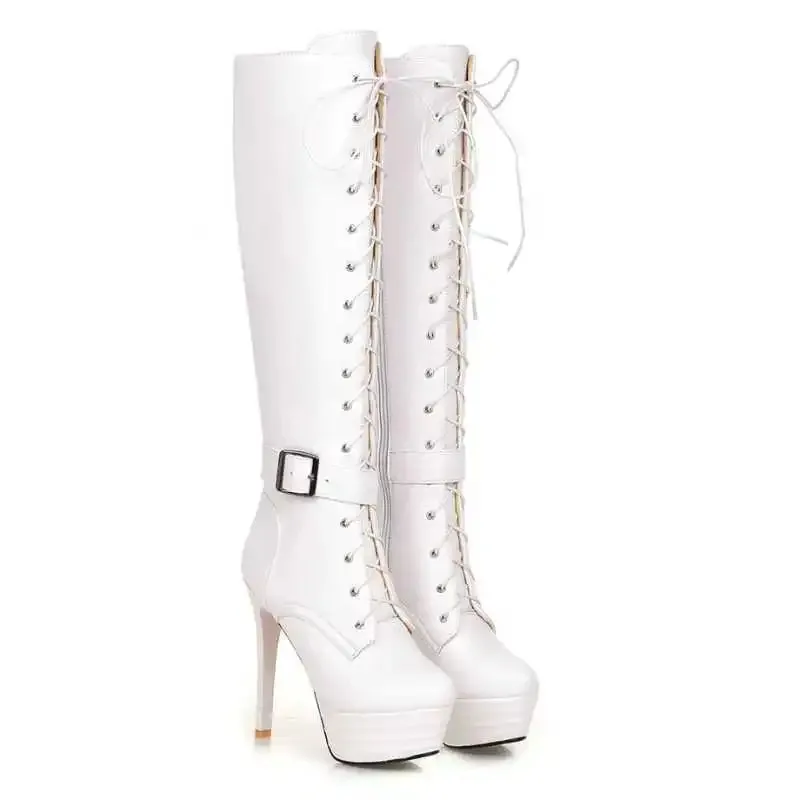 Funki Buys | Boots | Women's Knee-High Chic High Stiletto Boot