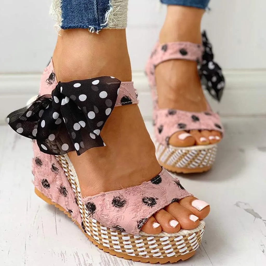 Gibobby Womens Espadrilles Sandals Flats,Women's Platform Sandals Espadrille Wedge Summer Ankle Strap Studded Open Toe Sandal