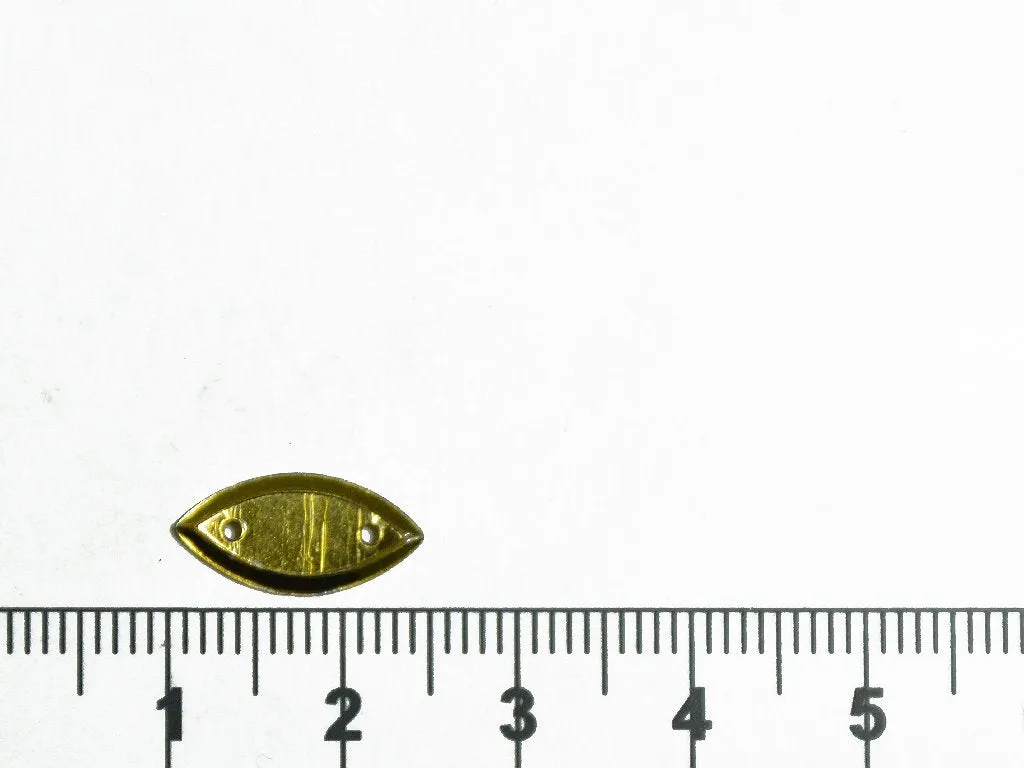 Golden Lustre Boat Plastic Sequins