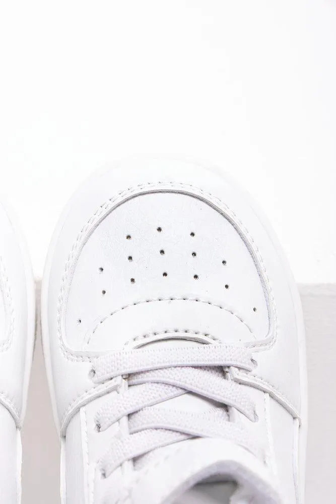 High Top Sneaker White