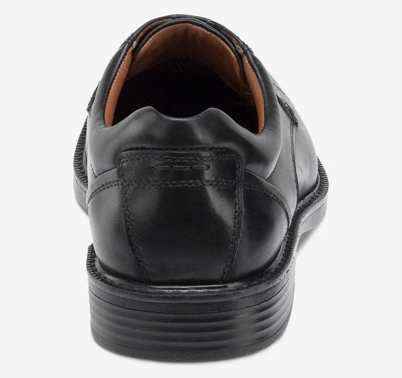 Johnston & Murphy Men's XC4 Stanton Moc Lace-Up - Black Waterproof Full Grain