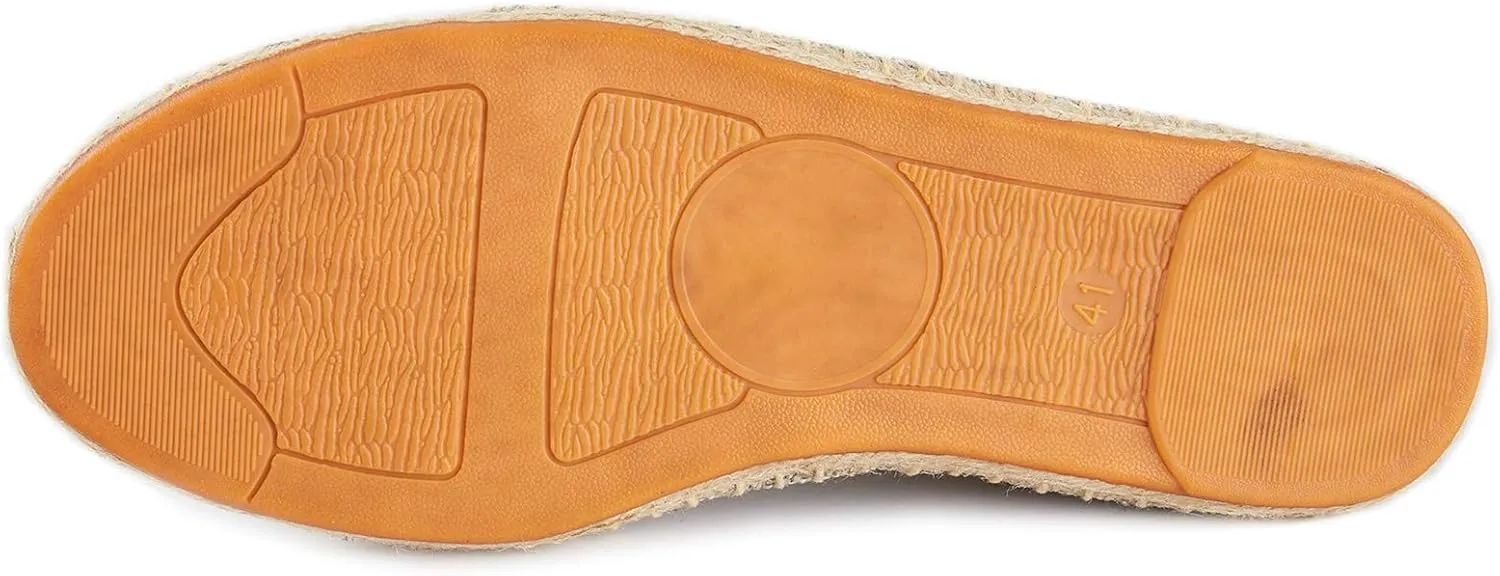 Men's Classic Slip on Flat Espadrilles