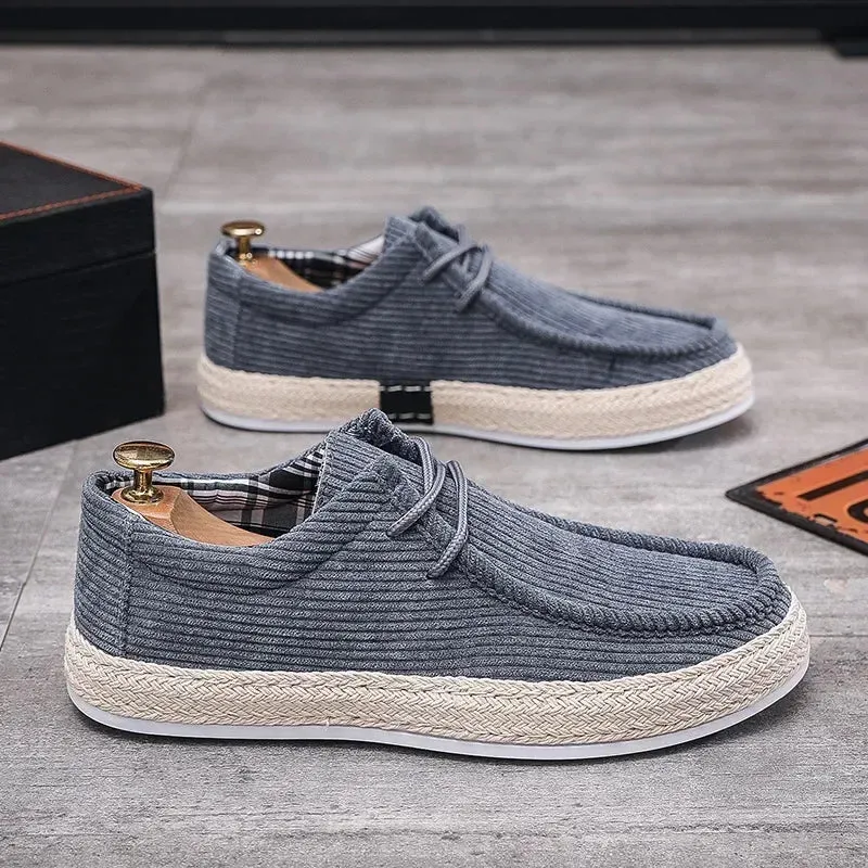 Men's Shoes Breathable Canvas Shoes for Men