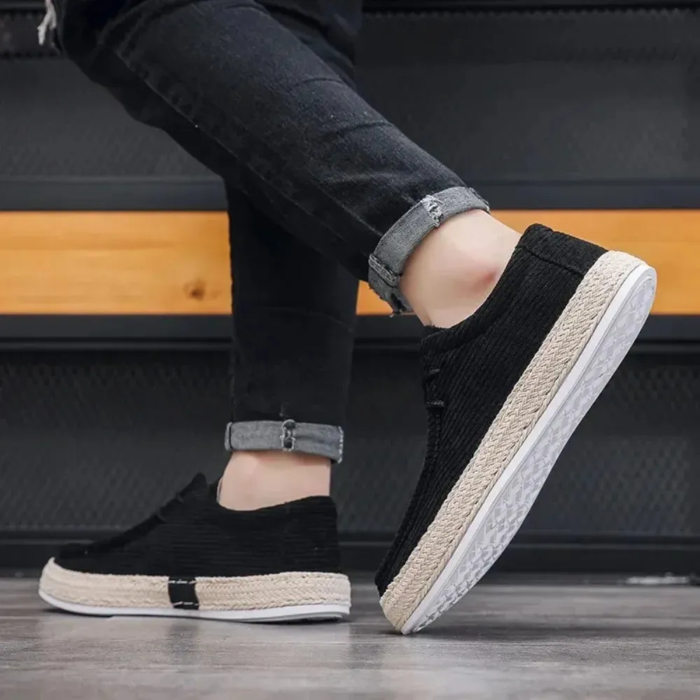 Men's Shoes Breathable Canvas Shoes for Men
