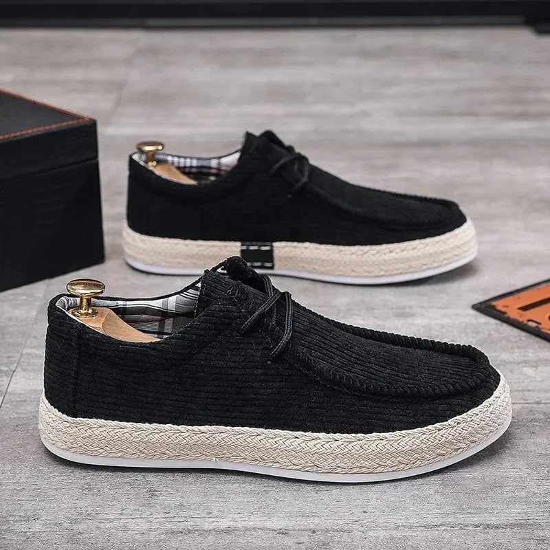 Men's Shoes Breathable Canvas Shoes for Men