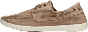Natural World Men's Nautic Casual Shoes, Beige, 6