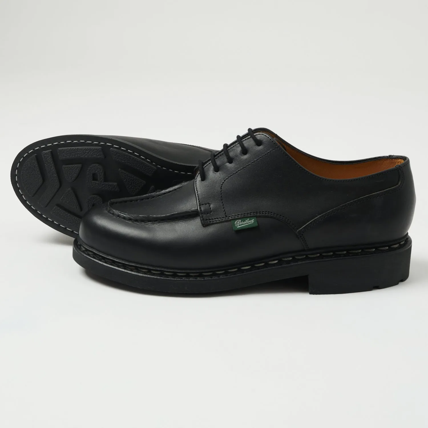 Paraboot Chambord Tex Shoe - Black Lisse Noir