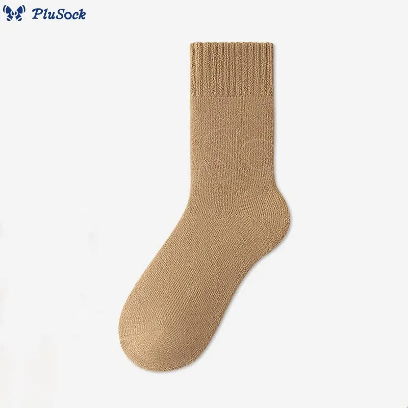 Plus Size Solid Color Versatile Quarter Socks(5 Pairs)