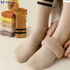 Plus Size Solid Color Versatile Quarter Socks(5 Pairs)