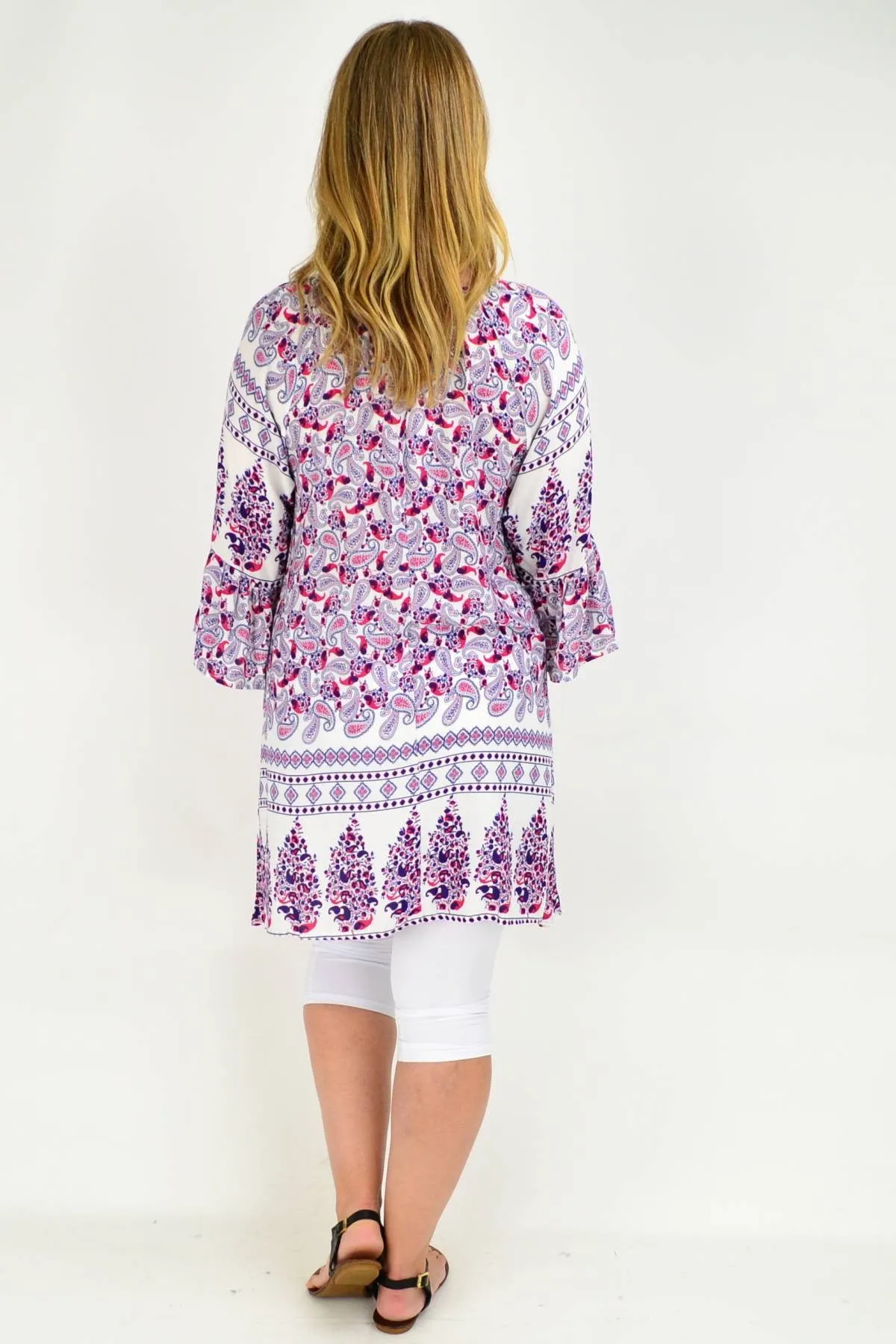 Relaxed Ruby Tunic Top
