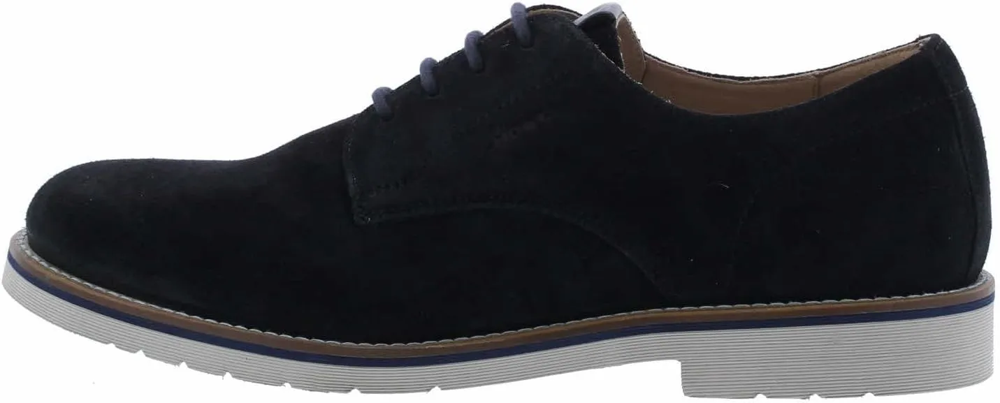 Sioux Men's Derby Oxford Flat, darkblue, 14