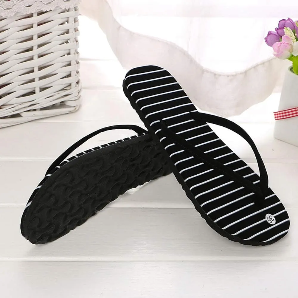 Slim Flip Flops for Women Beach Rubber Shower Shoes Basic Thong Sandals, Women's Flip Flops Sandals