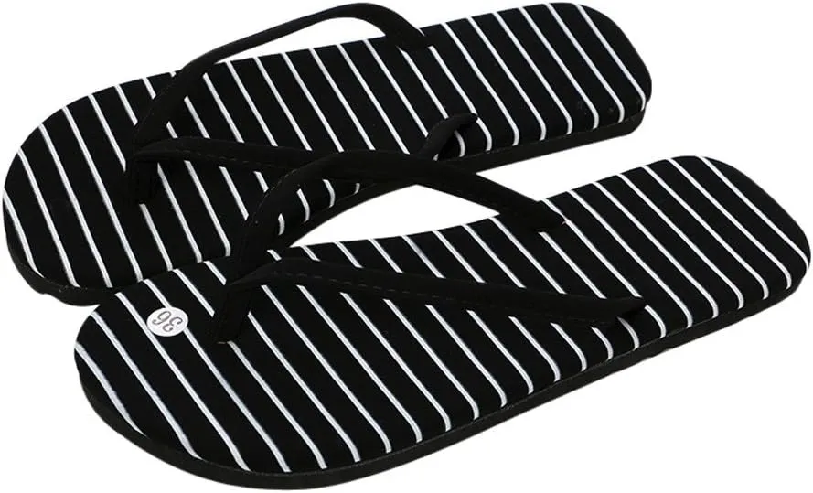 Slim Flip Flops for Women Beach Rubber Shower Shoes Basic Thong Sandals, Women's Flip Flops Sandals