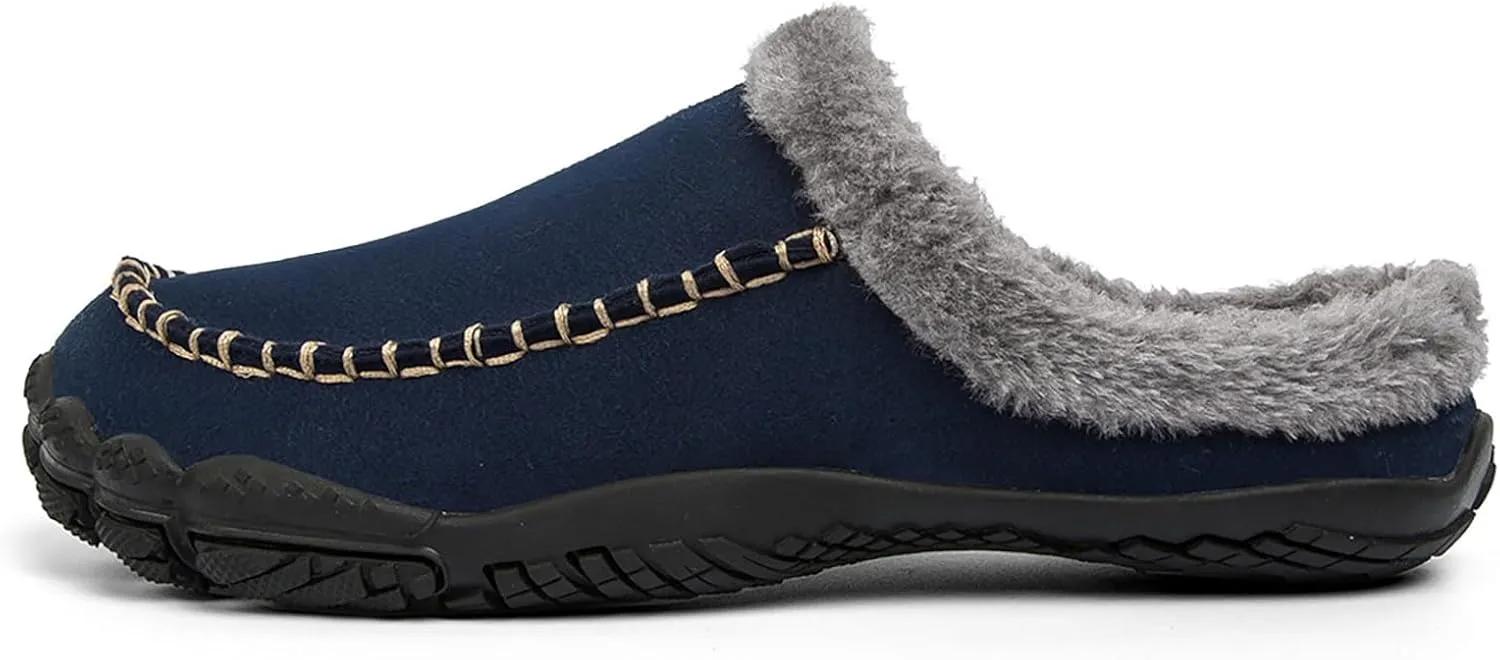 Slip on Walking Shoes for Men Casual Snow Boots Memory Foam Slippers Ultra Lightweight Breathable Fashion Sneakers Non Slip Travel Jogging Training Gym Shoes Wide Width