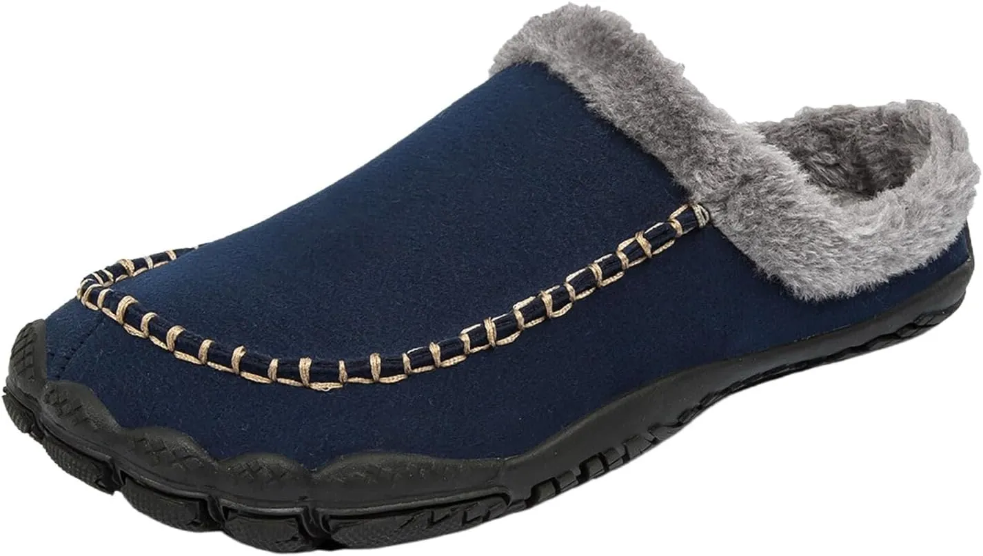 Slip on Walking Shoes for Men Casual Snow Boots Memory Foam Slippers Ultra Lightweight Breathable Fashion Sneakers Non Slip Travel Jogging Training Gym Shoes Wide Width
