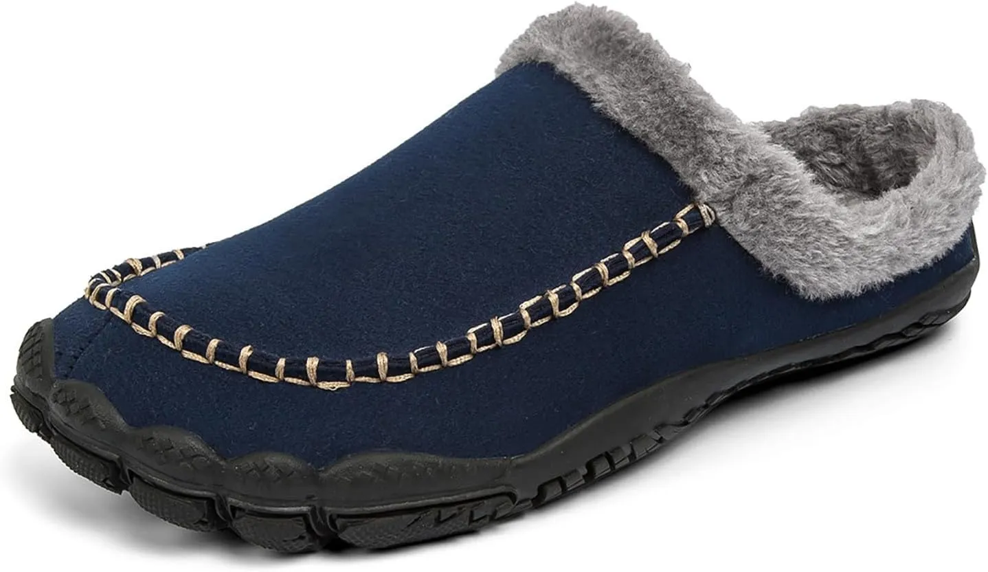 Slip on Walking Shoes for Men Casual Snow Boots Memory Foam Slippers Ultra Lightweight Breathable Fashion Sneakers Non Slip Travel Jogging Training Gym Shoes Wide Width