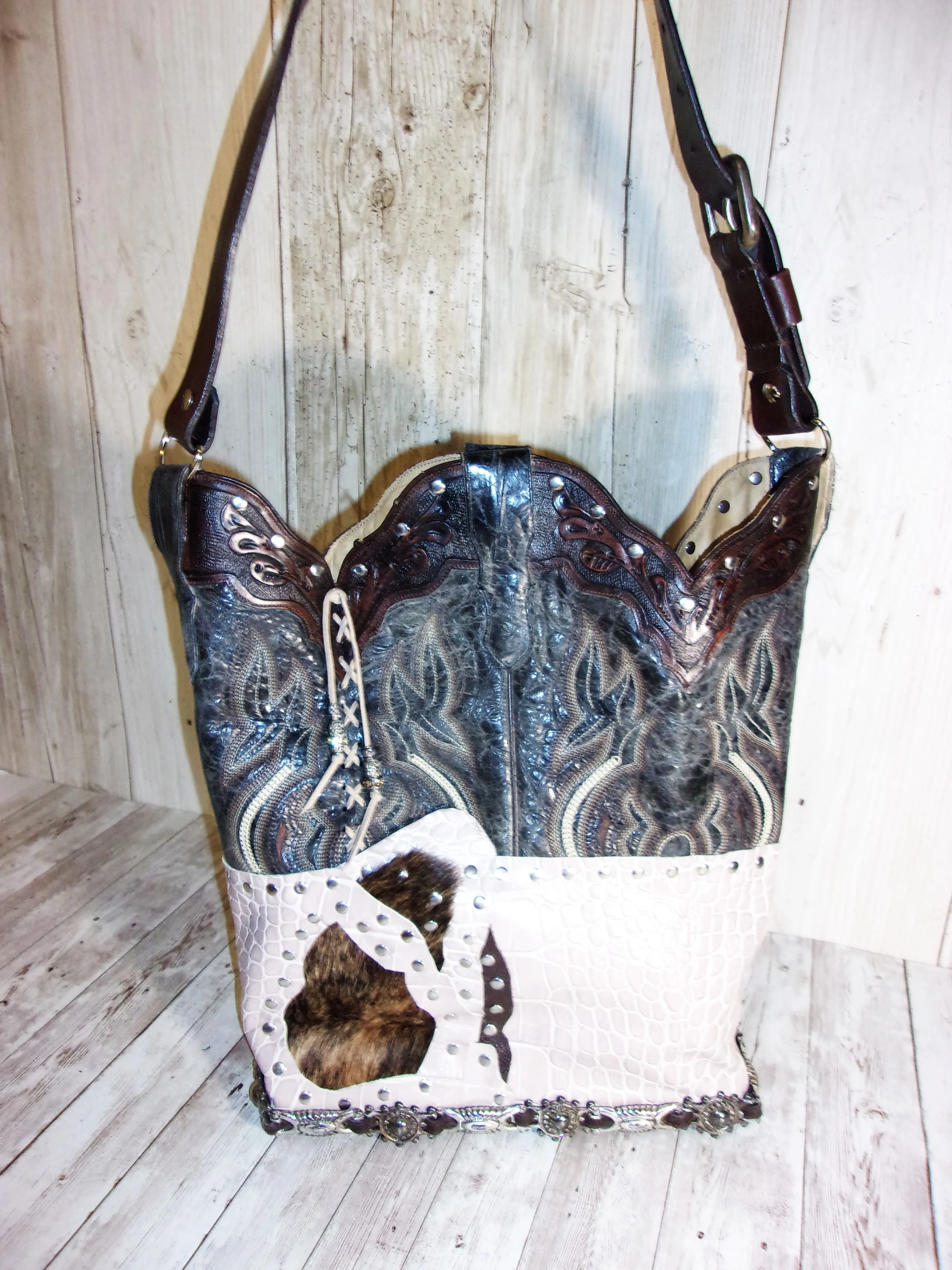 Top Shelf Cowboy Boot Purse TS272