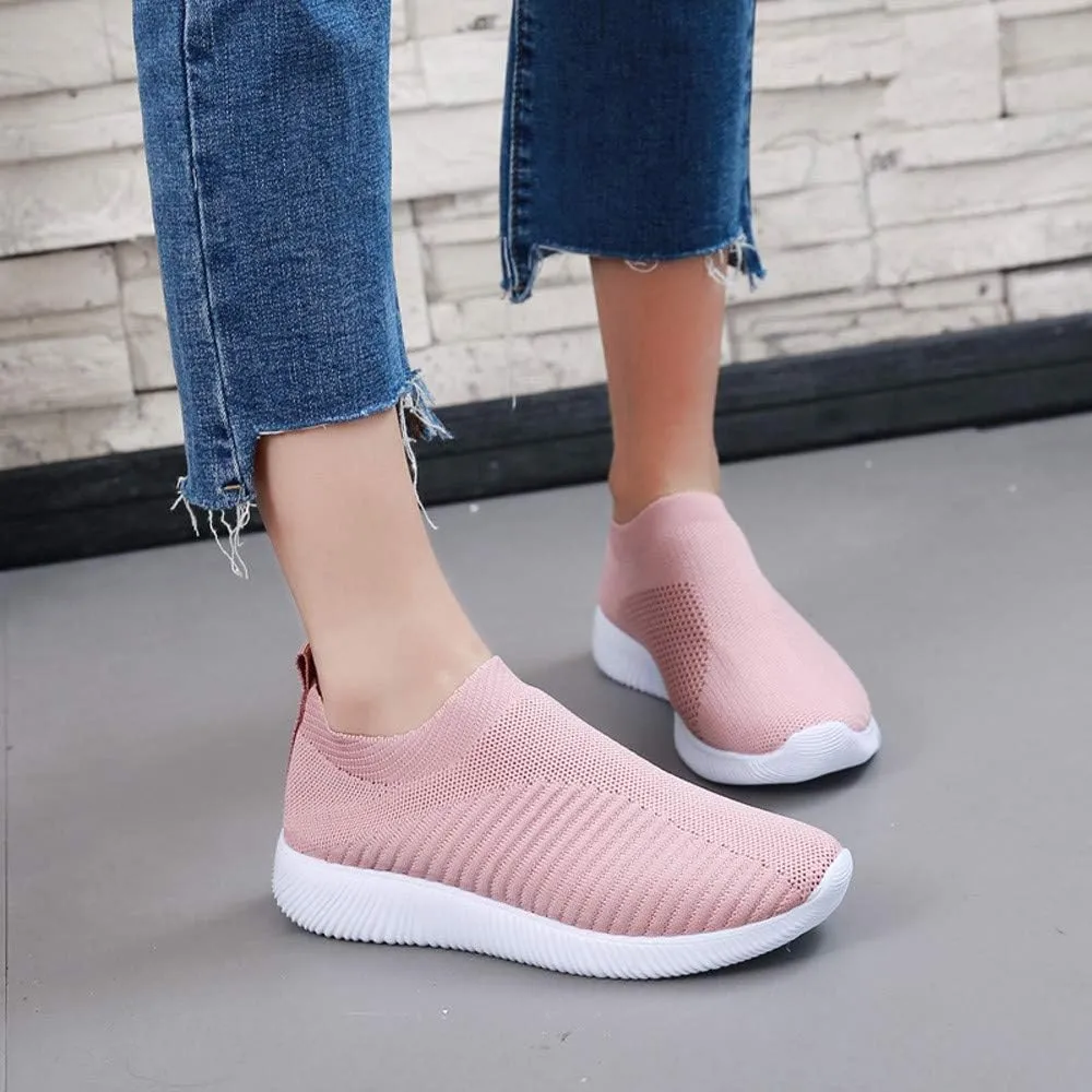 Women's Fashion Sneaker Non Slip Breathable Lightweight Comfortable Lace Up Sparkly Tennis Shoes for Women Womens Loafer Flats No Lace Sneakers Women