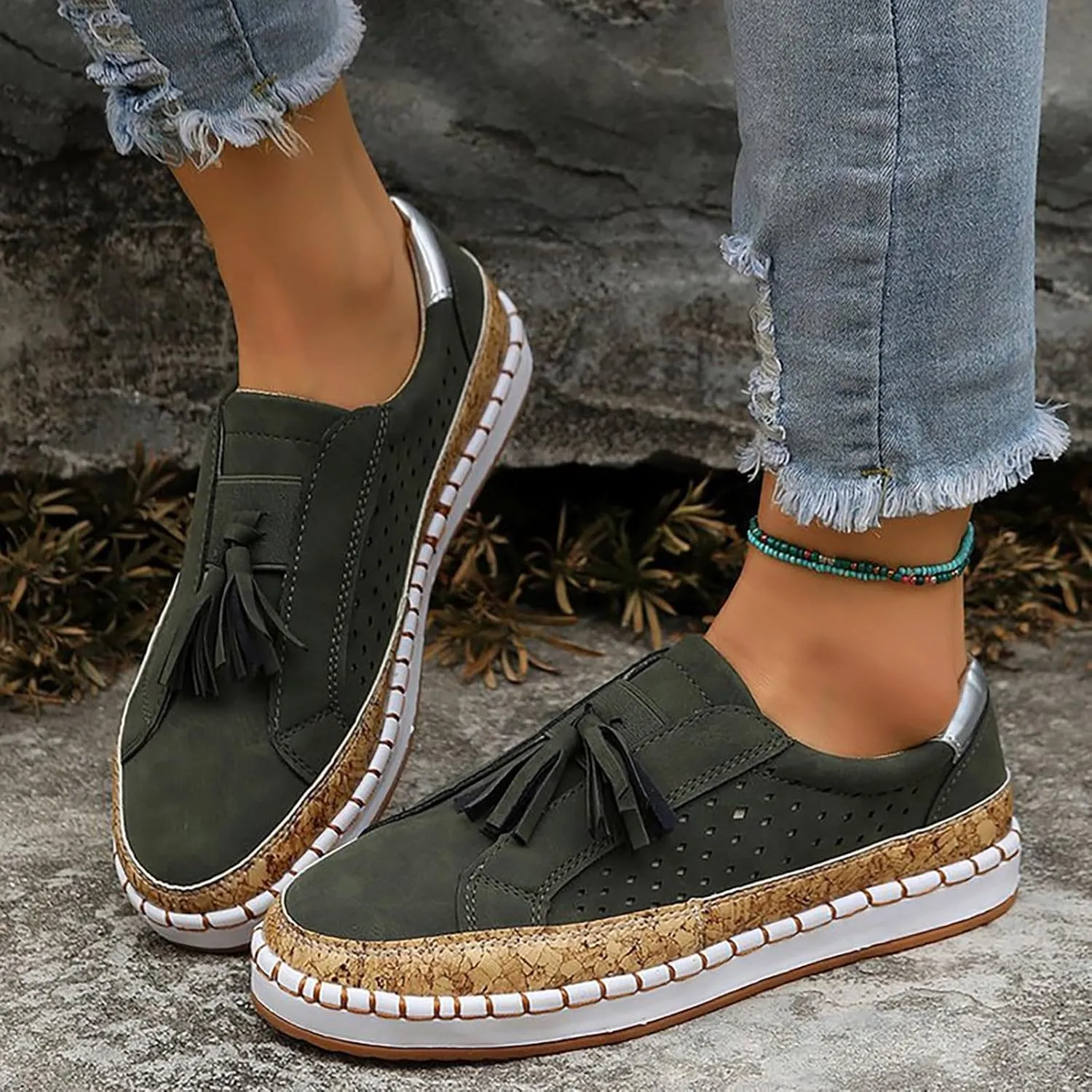 Womens Running Shoes Arch Support Casual Shoes for Fall Dress Sneakers Running Sneakers Comfortable Memory Foam Black Tennis Shoe Trainers Shoe